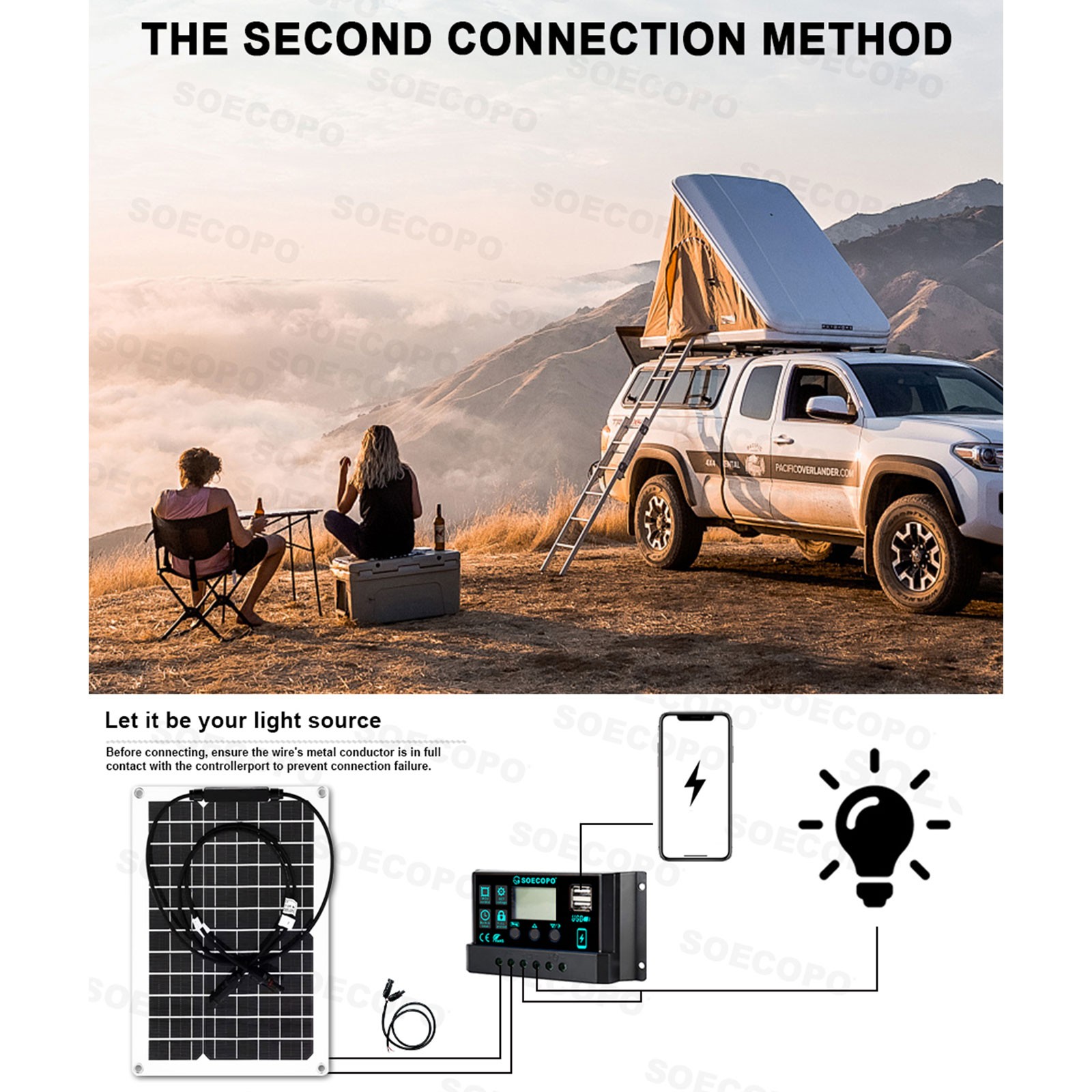 7000W Solar System Kit 12V To 110V/220V Off-Grid Inverter System 100A Controller