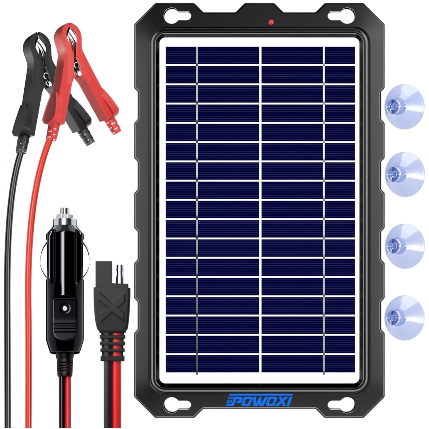 Portable Waterproof Solar Panel Trickle Charger