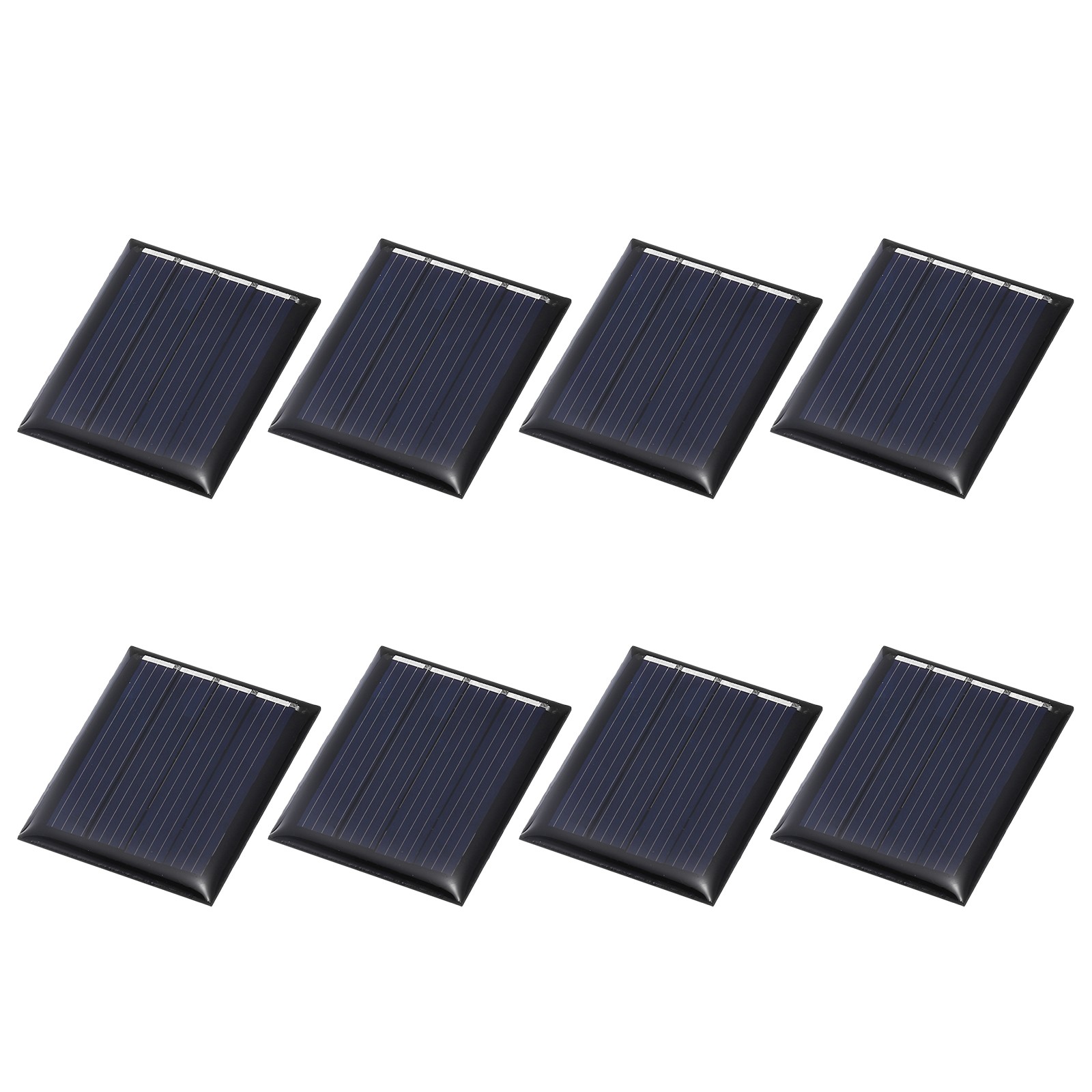 8Pcs 2V 0.12W 60mA Mini Solar Panels, Solar Photovoltaic Power Cells
