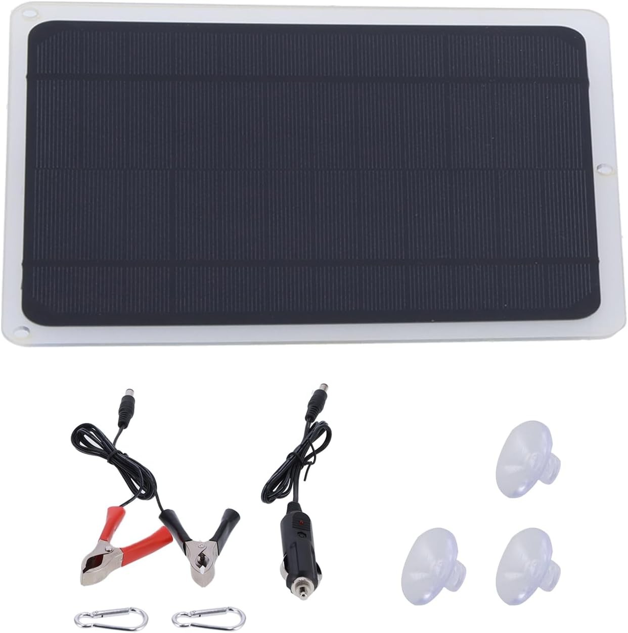 20W 12V Car Boat Yacht Solar Panel Trickle Battery Charger Power Supply Outdoor
