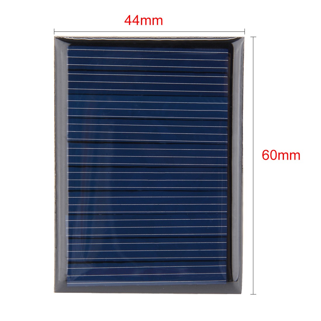 5Pcs 5V 50mA Poly Mini Solar Cell Panel Module DIY 60mm x 44mm