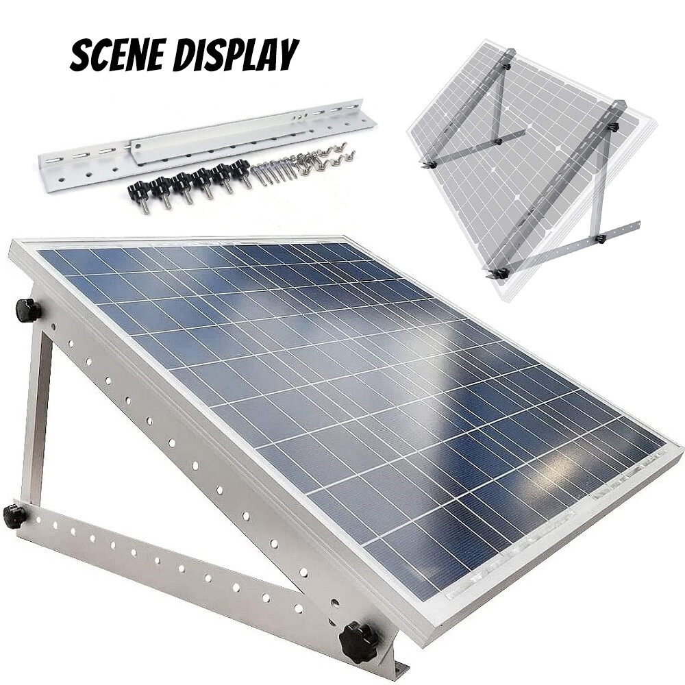 22inch Solar Panel Mount Bracket 90° Tilt Adjustment Waterproof Solar Bracket