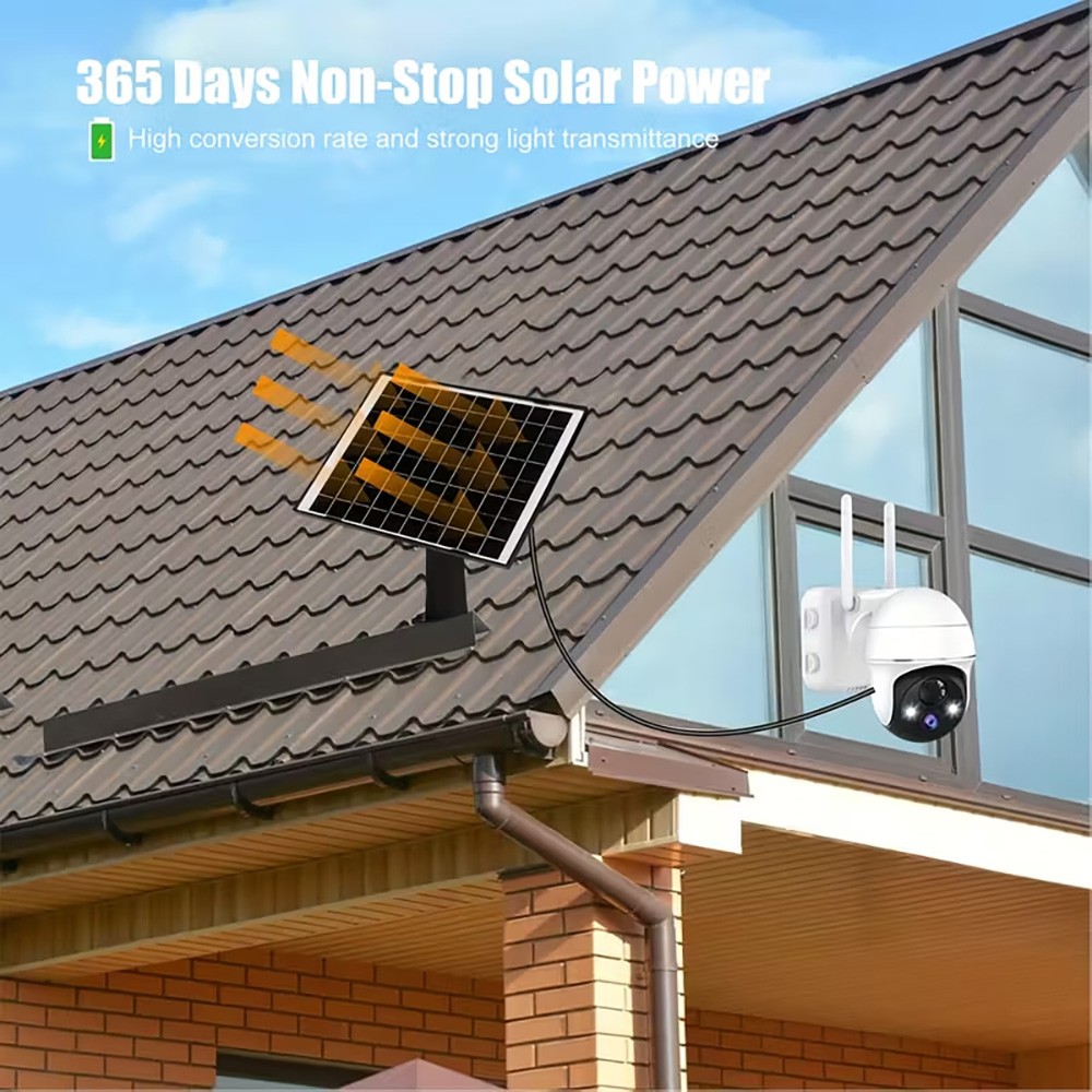 Solar Panel for Ring Spotlight Camera/Stick Up Cam Battery Charger 8W 5V Output