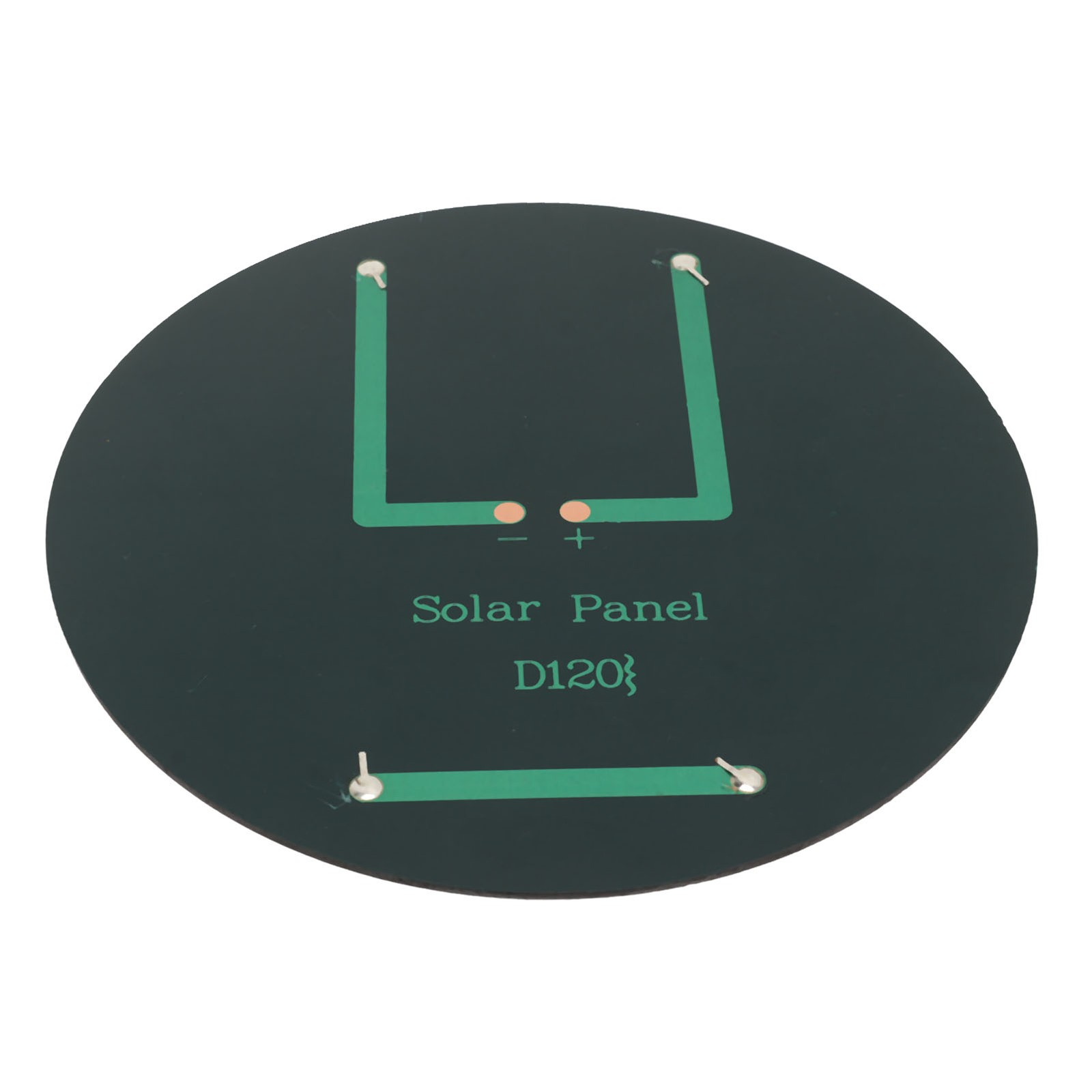 Mini Round Solar Cell Panel 1.1W 5V 120mm Rechargeable 3.7V Battery Smallˇ