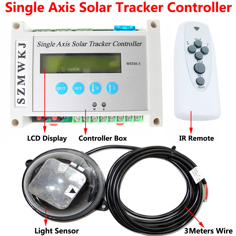 Single/Dual Axis Electronic Controller +Relay Module for Solar Panel Tracker Kit
