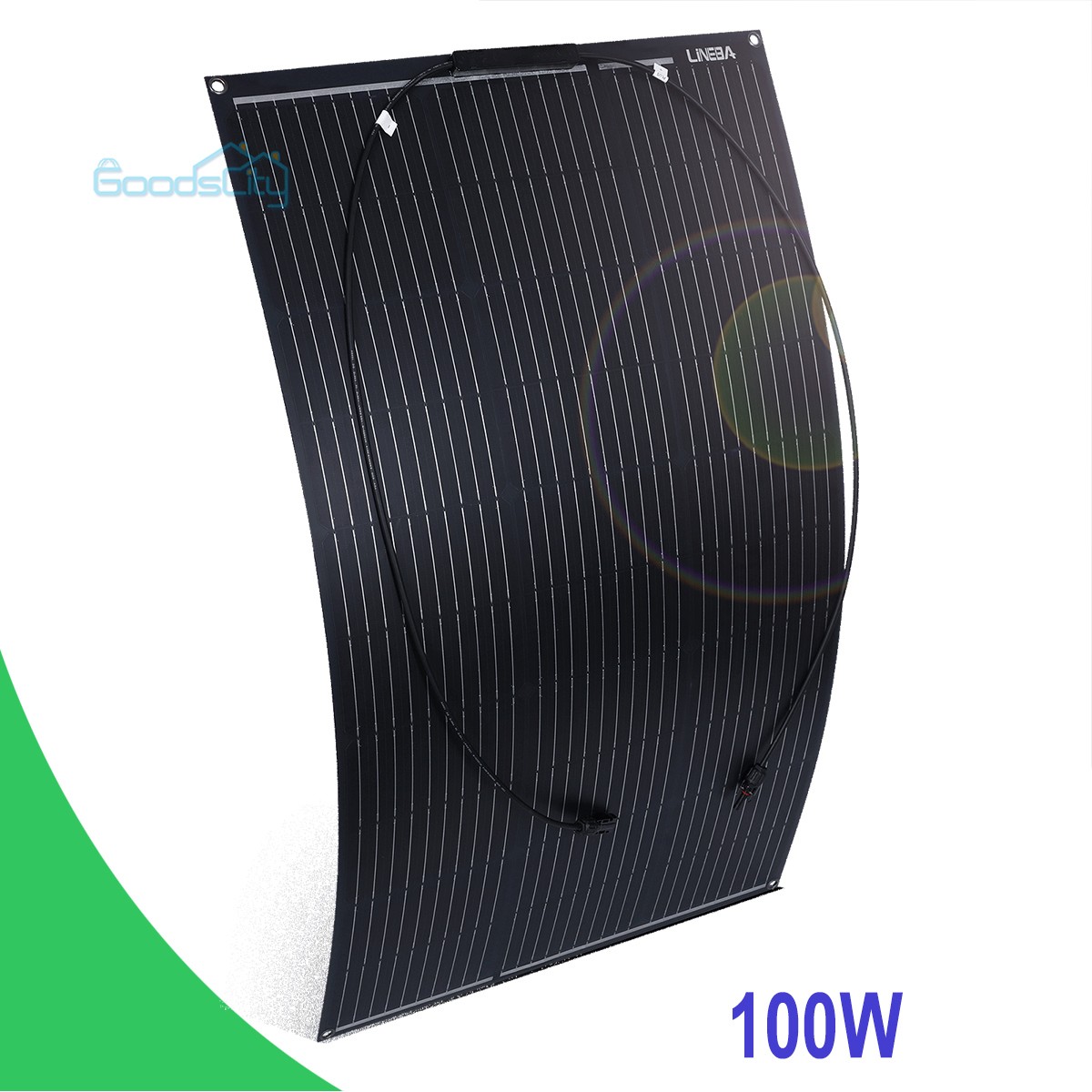 200W 400W 600W 800W Flexible Solar Panel Mono 12V Power Home RV Battery Charge