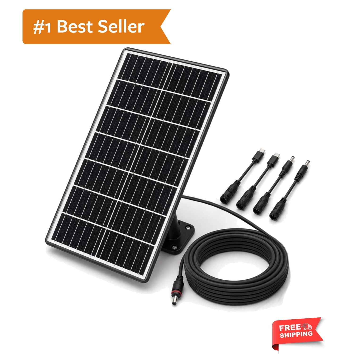 15W Solar Panel Kit with Built-in 16000mAh Battery Voltage: 5V/6V/9V/12V Curr…