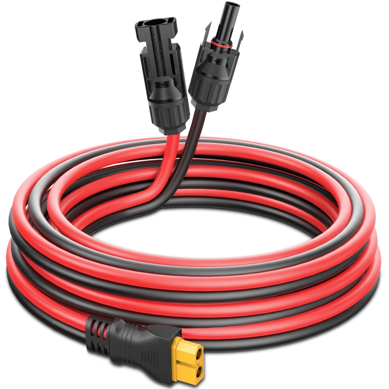 “9ft Solar Panel XT60 Charging Cable 12AWG – Extension Wire for Ecoflow Generato