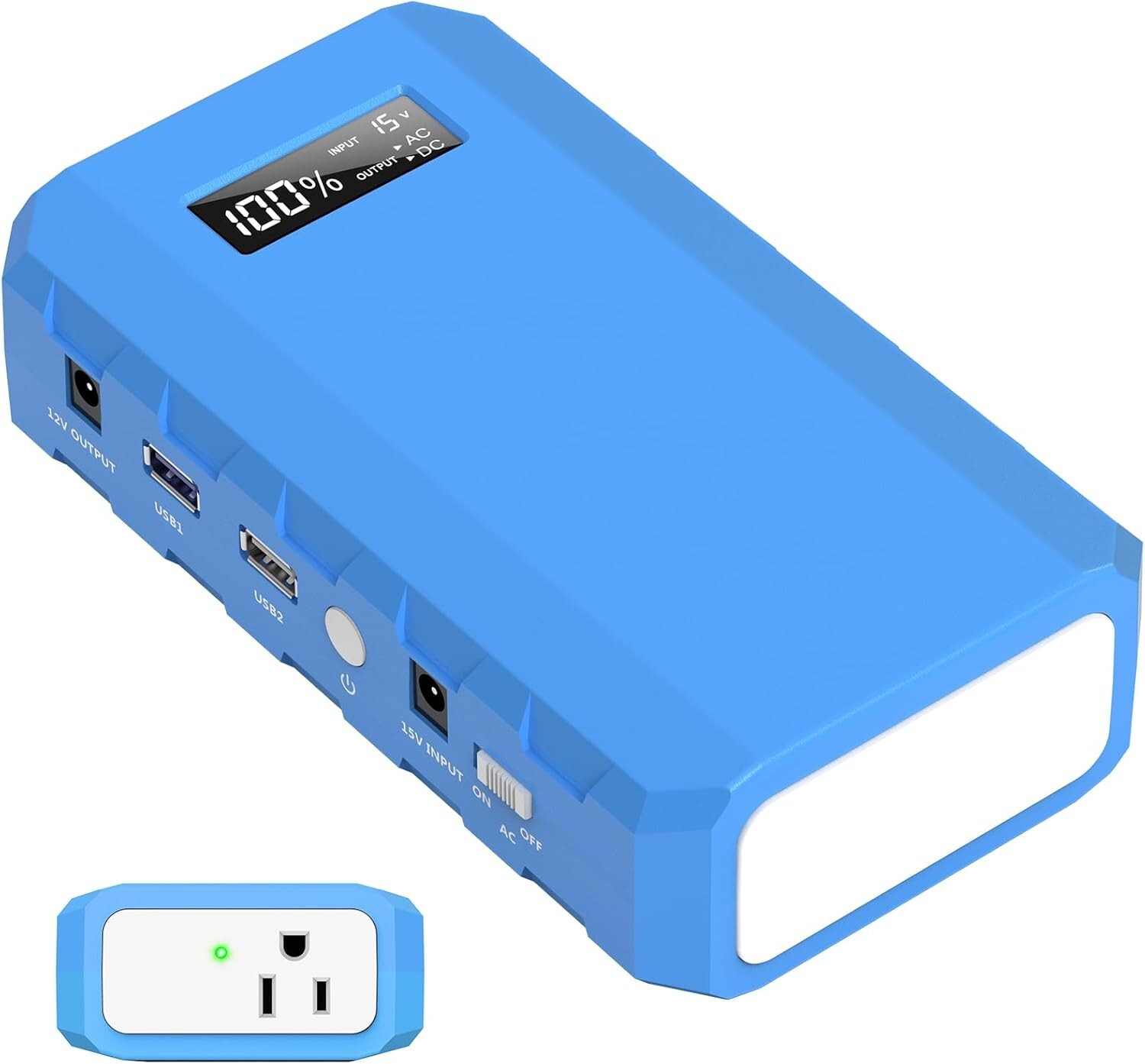 Blue HP500S 65W 110V Portable Power Bank, 24000mAh External Battery Pack
