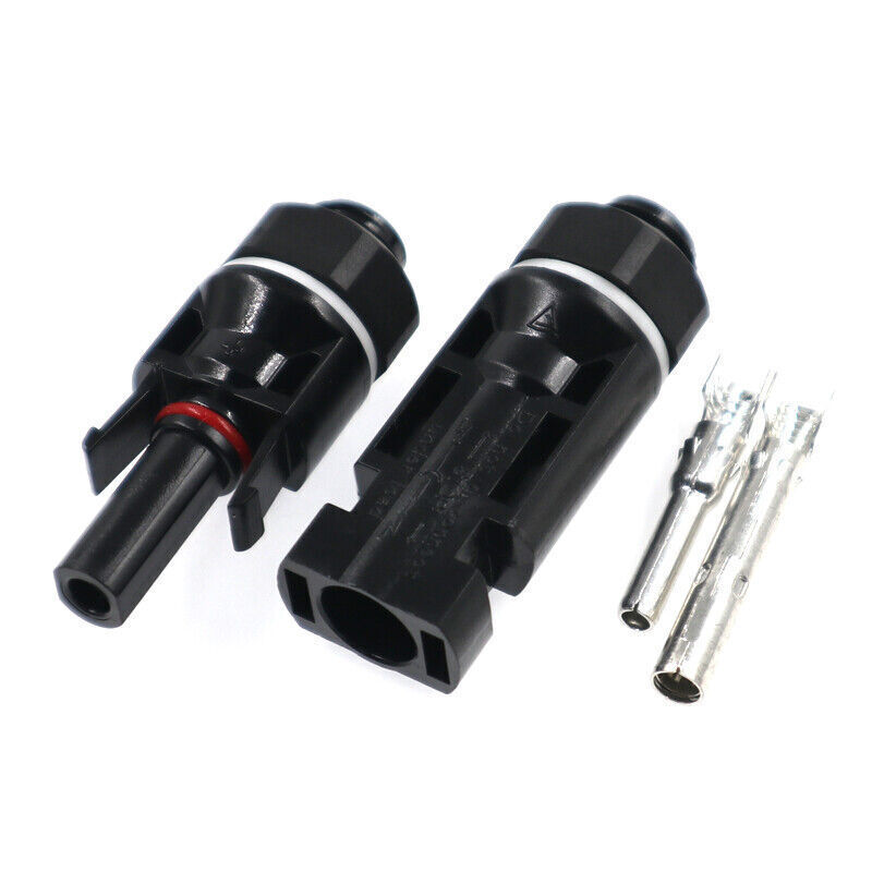 5 Pairs Solar Panel Connectors Male Female Kit Cable Wire Waterproof Adapter 30A