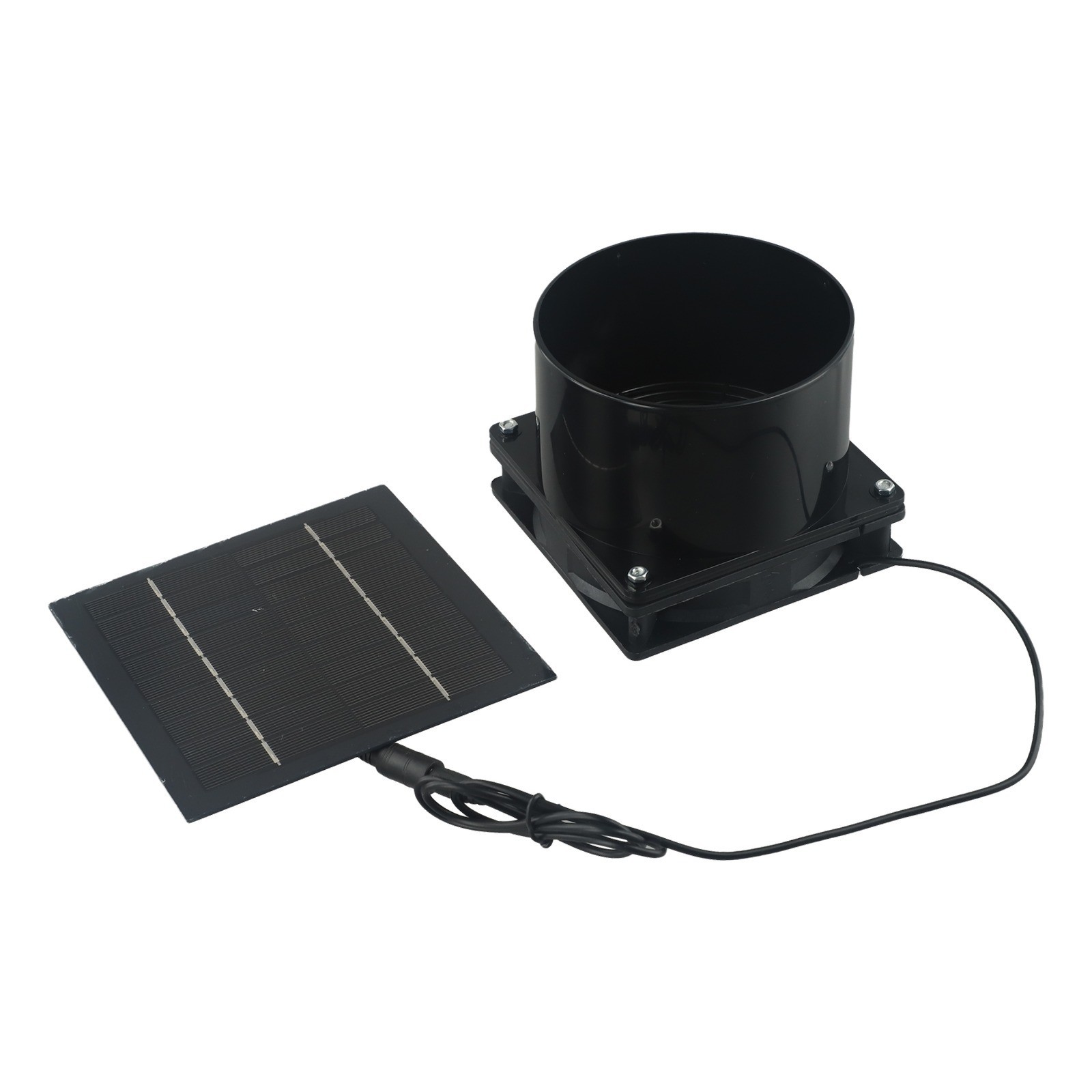 Solar Ventilation Fan for Home RV Greenhouse Harness the of the Sun