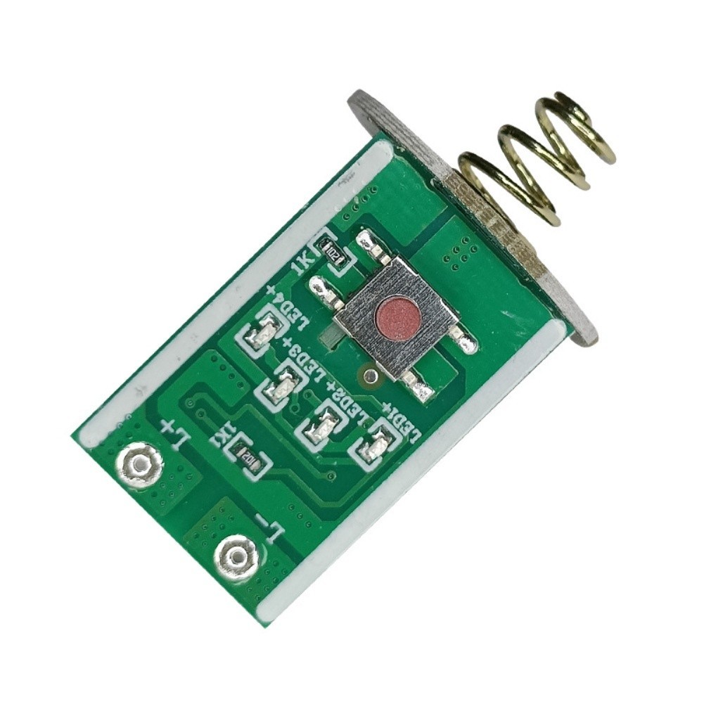Rechargeable LED Driver Board with Switch 34 2V Flashlight PCB Circuit 3 4 2V