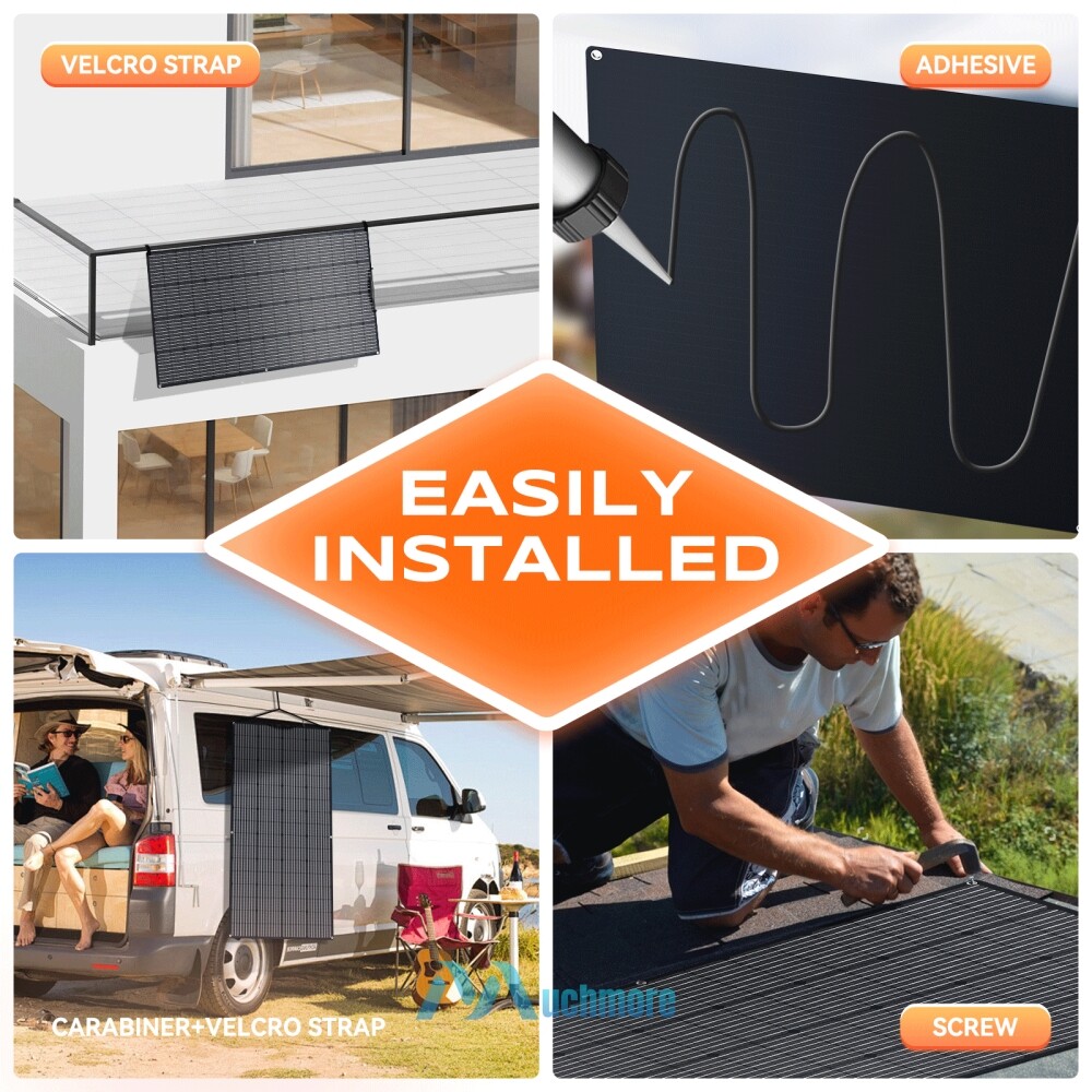 5000W Complete Solar Panel Kit Solar Power Generator 30A Home 110V Grid System