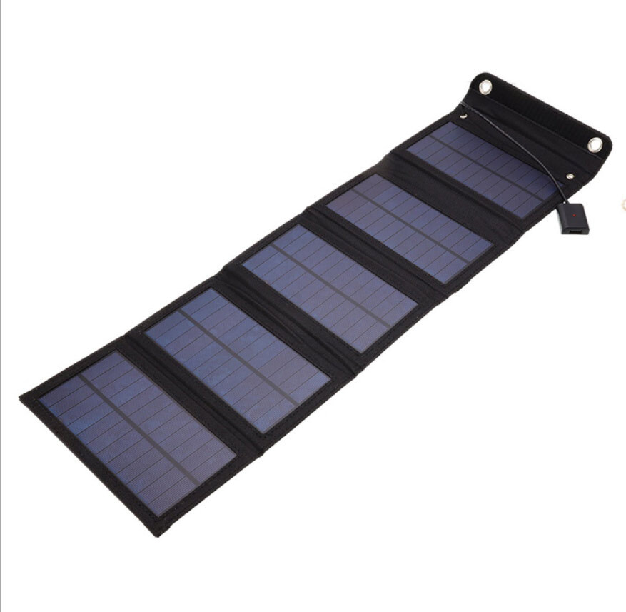 100W Portable Solar Panel Foldable Power Bank for Camping Hiking Phone Charger