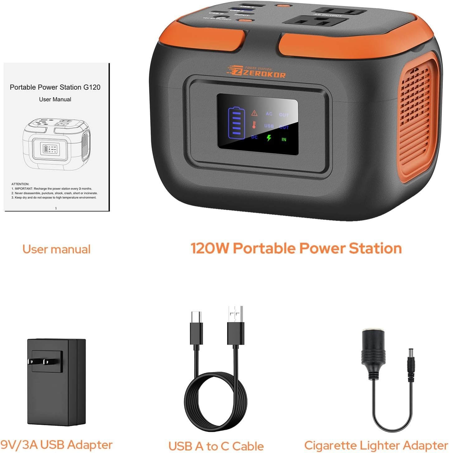 120W Solar-Compatible Power Pack: Optimal Solution for Camping and Off-Grid Life