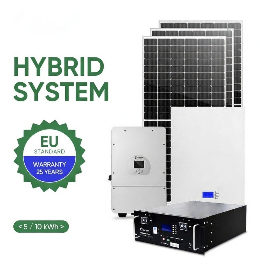 10kW Hybrid Solar Complete Kit, High-Efficiency, Full Kit – Unbeatable Price.