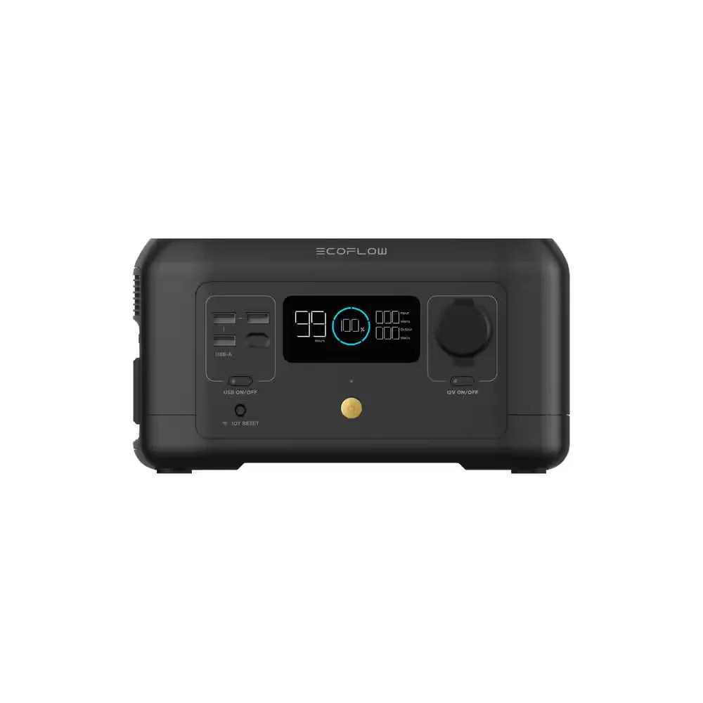 EcoFlow RIVER mini 300W Portable Power Station 600W Peak 210Wh Fast Charge