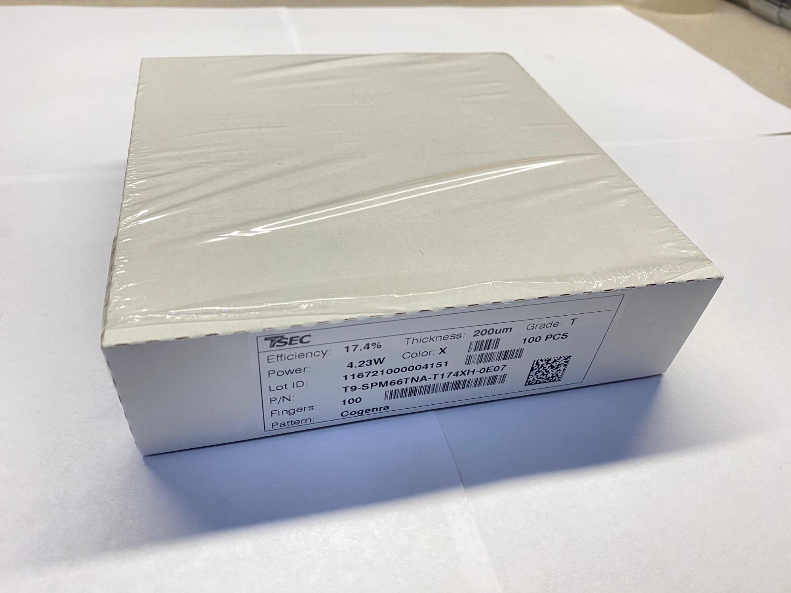 100 PCS Solar Cell TSEC C60 E60 J3 Mono Cells For DIY Solar Panel