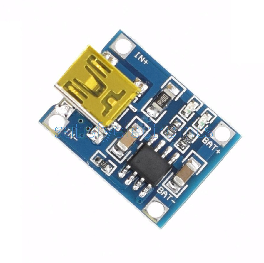 10PCS 5V Mini USB 1A Lithium Battery Charging Board Charger Module IN 4.5V-5.5v