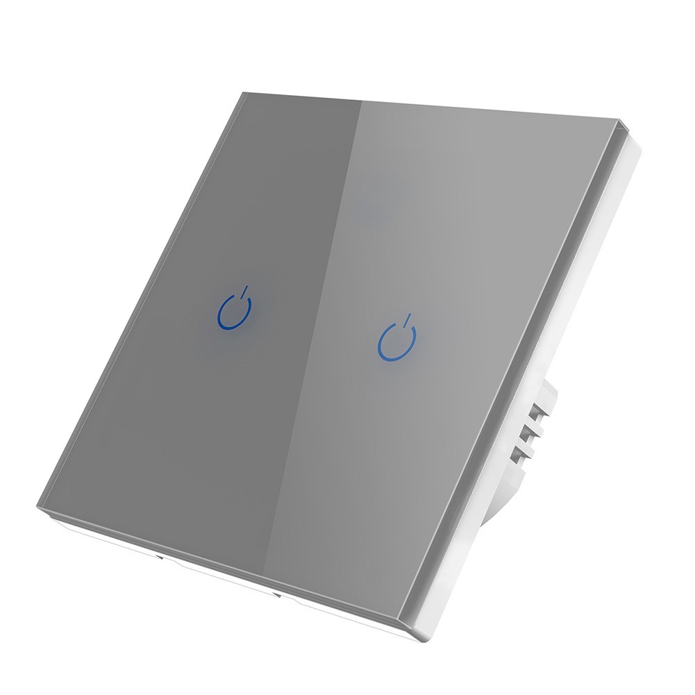 Wireless Touch Light Switch Compatible with RF433 Remotes Sold Separately