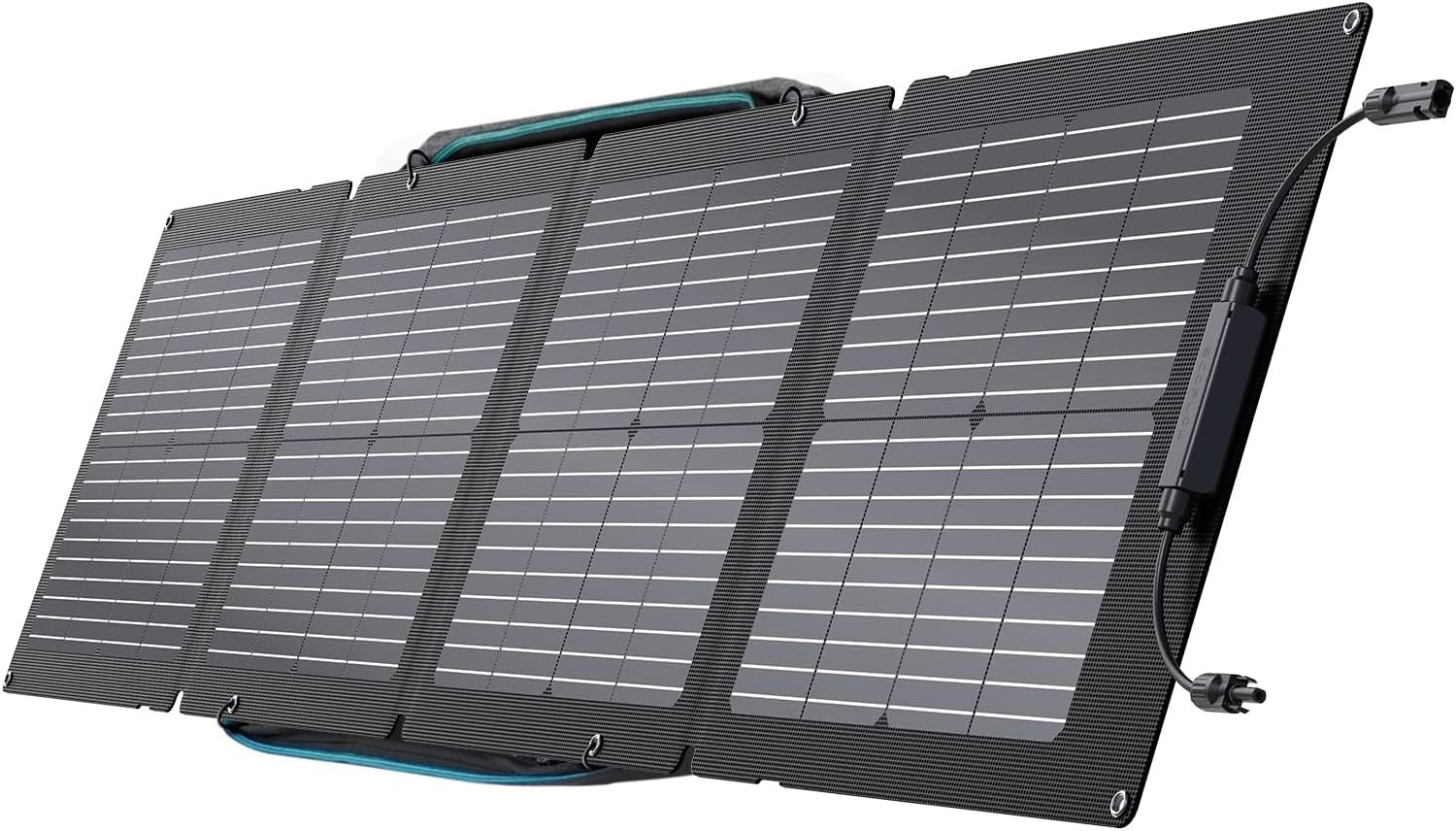 110W Portable Solar Panel, Foldable with Carry Case, High 23% Efficiency, IP68 W