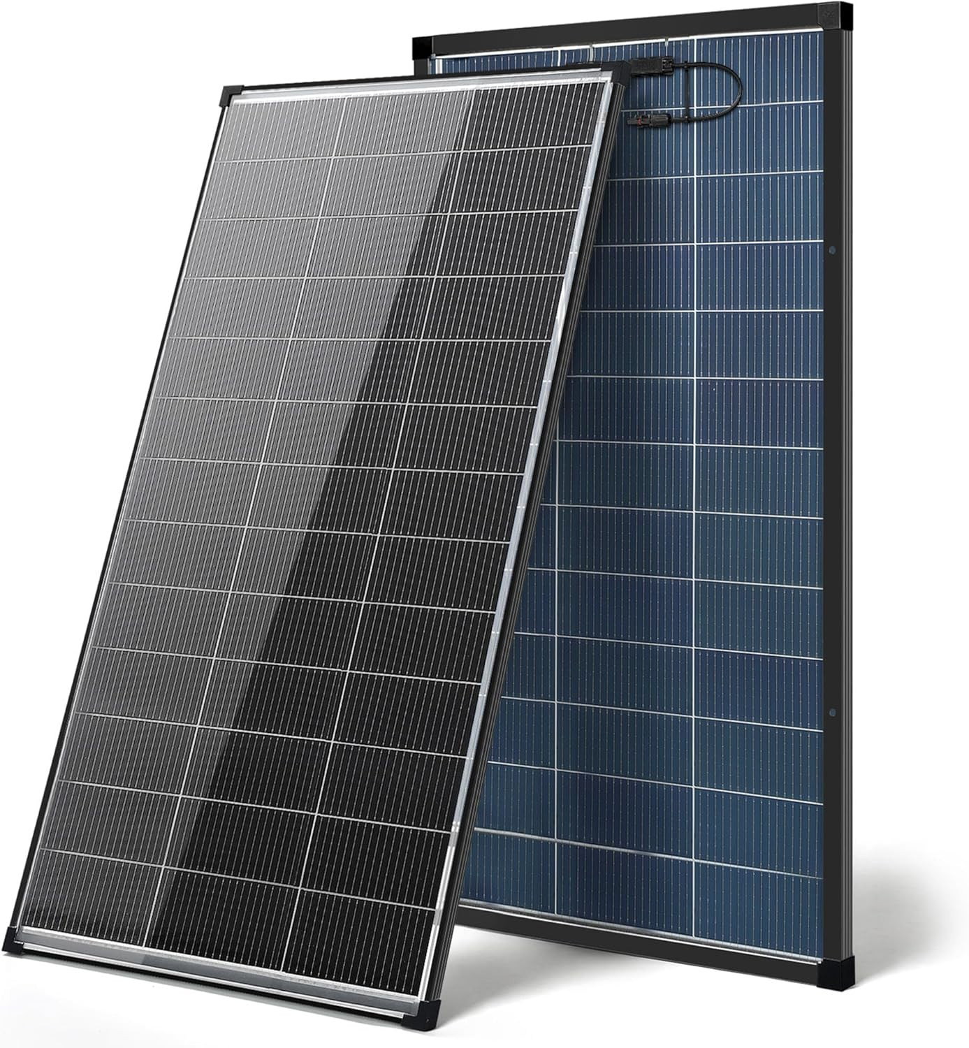 Solar Panels, 200W Bifacial N Type 18Bb A+ Grade Solar Module IP68 Waterproof 25