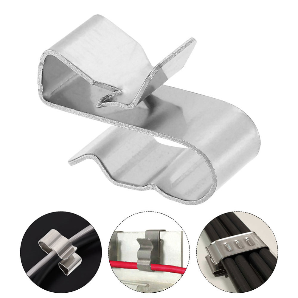 25pcs Solar Panel Cable Clip Photovoltaic Pv Module Wire Management Clamp