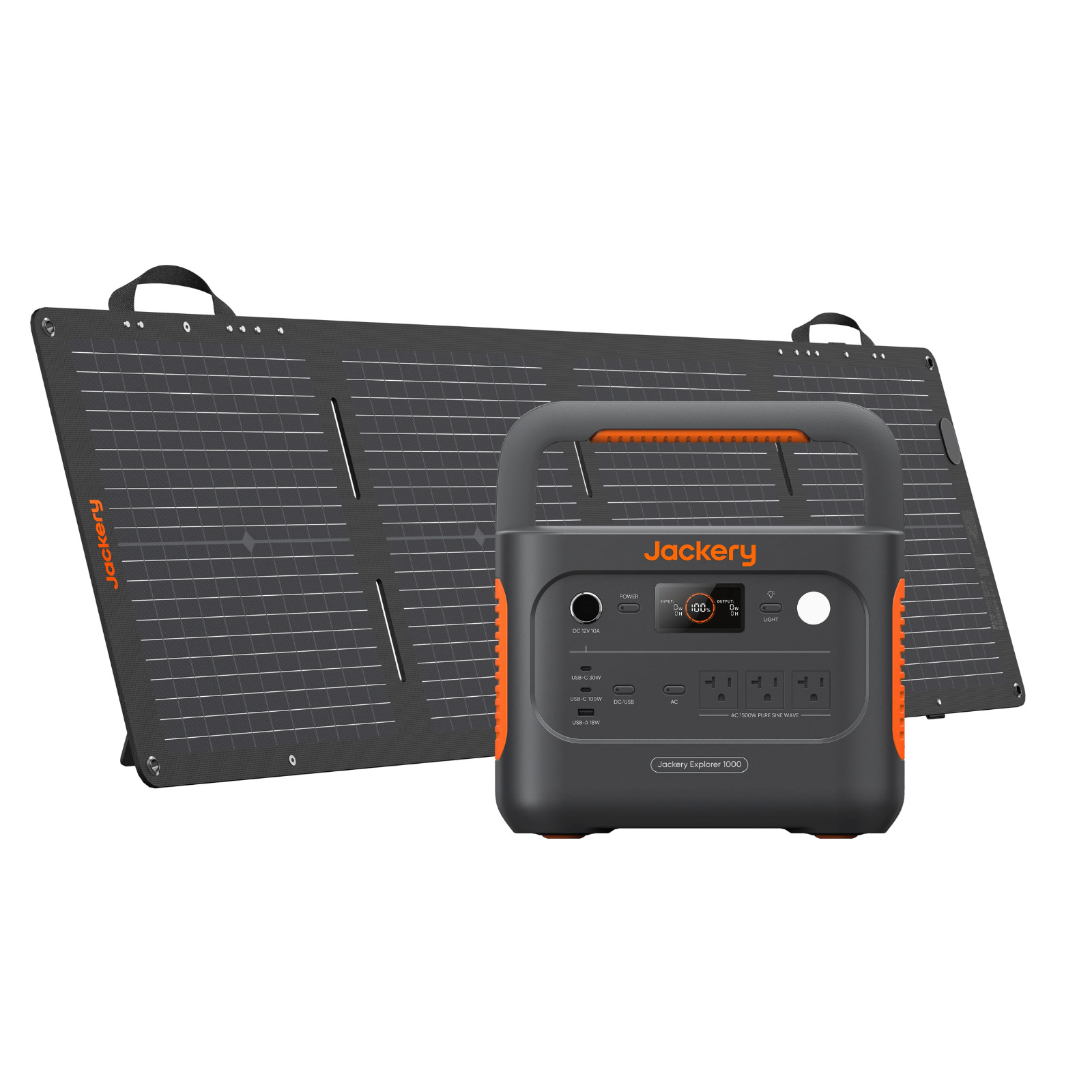 Jackery E1000V2 + SolarSaga 100 – Ships to PR HI AK Guam Saipan – Trusted Seller