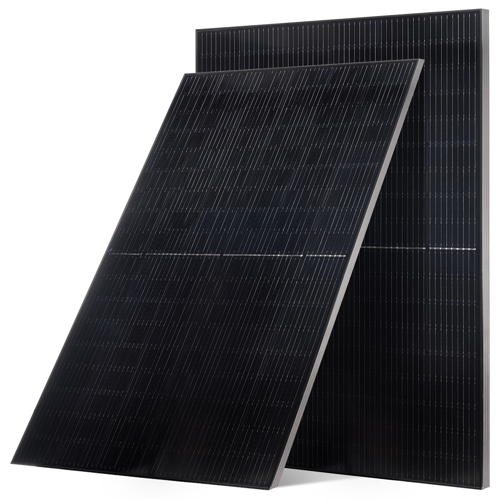VEVOR 2PCS 400W Monocrystalline Solar Panels PV Module with MC4 Output & Frame