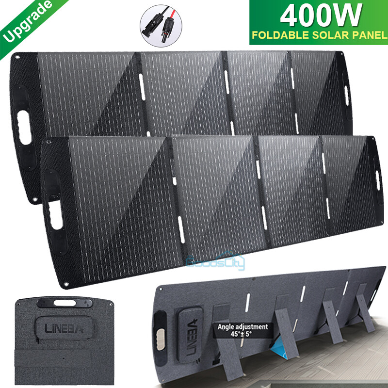 Solar Panel Kit Portable Foldable 200W 400W for Power Station, High Efficiency