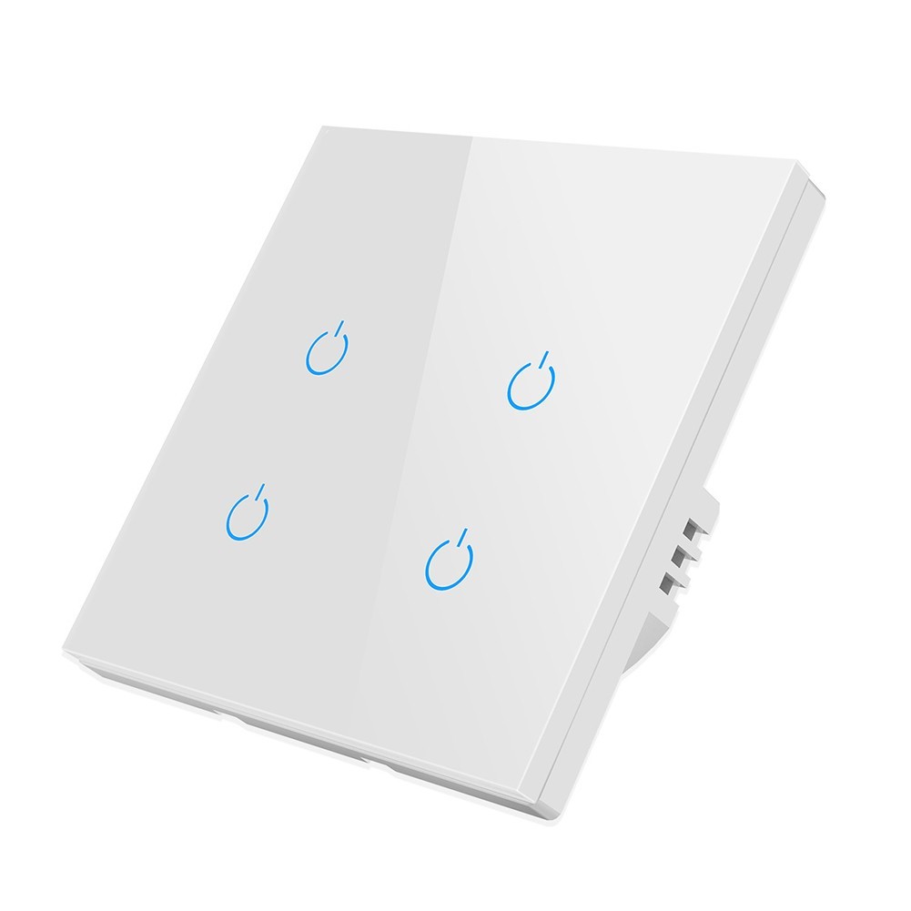 Wireless Touch Light Switch Compatible with RF433 Remotes Sold Separately
