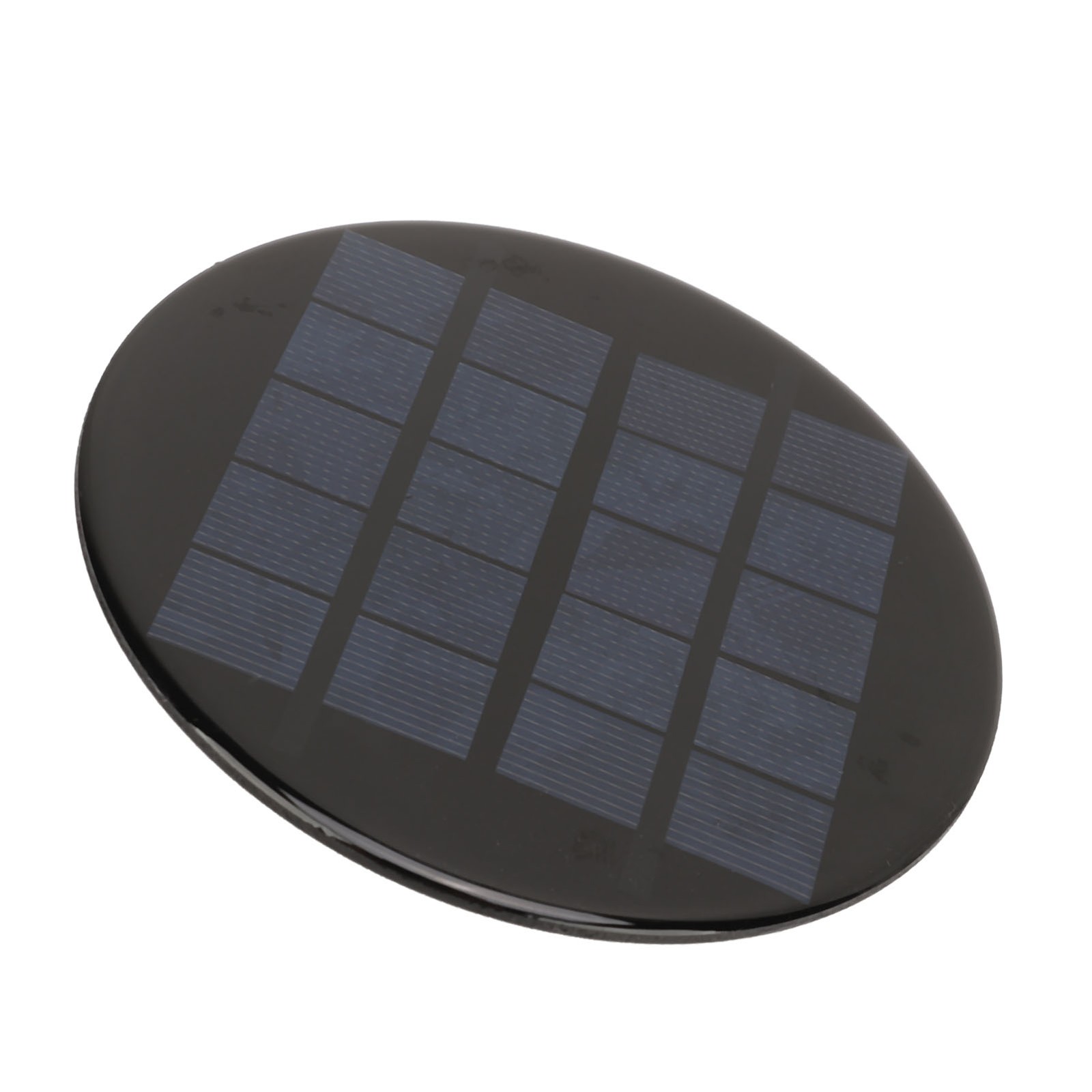 Mini Round Solar Cell Panel 1.1W 5V 120mm Rechargeable 3.7V Battery Smallˇ