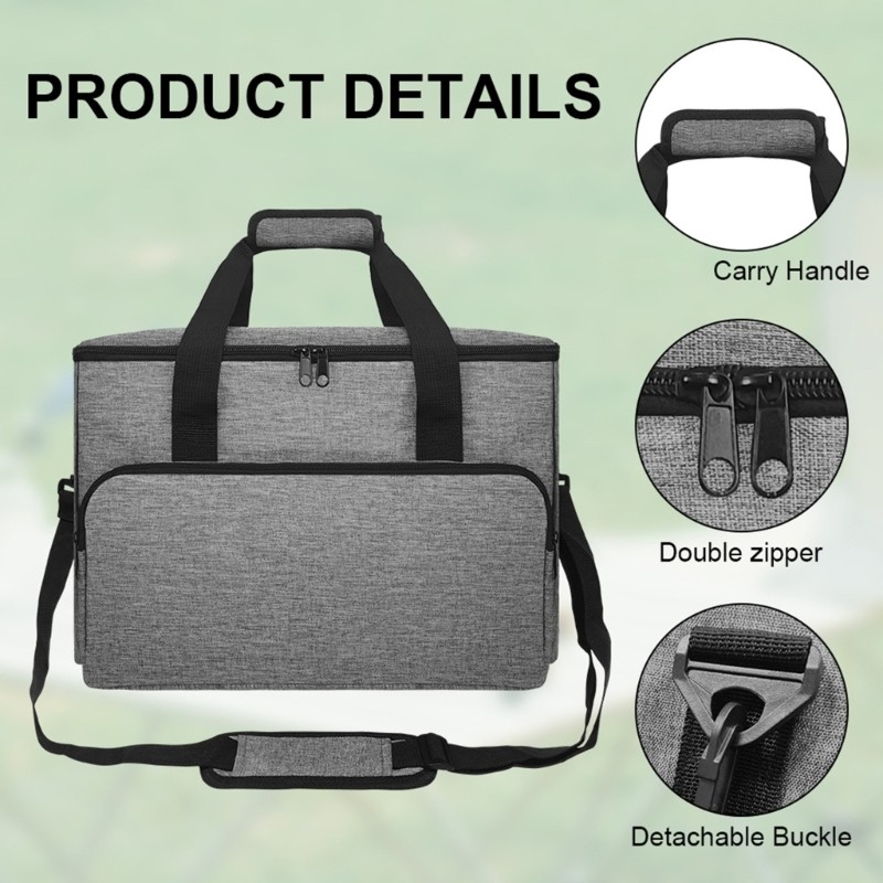 Portable Solar Generator Storage Bag Protective Case For Outdoor Power Station