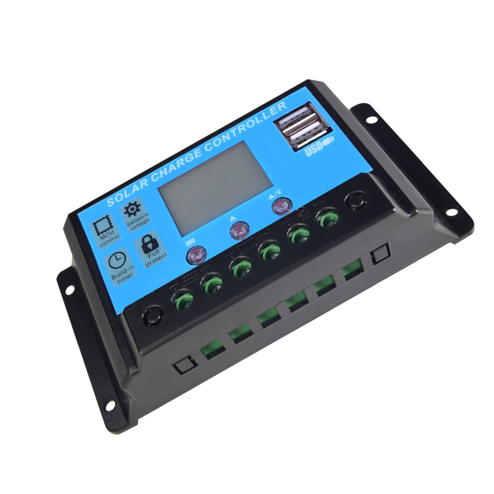 Flexible Solar Panel Kit PWM Controller 12V/24V Battery Charger DC- AC Inverter
