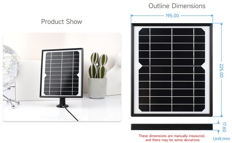 Waveshare Monocrystalline Silicon Solar Panel 5.5V 6W Toughened Glass Surface