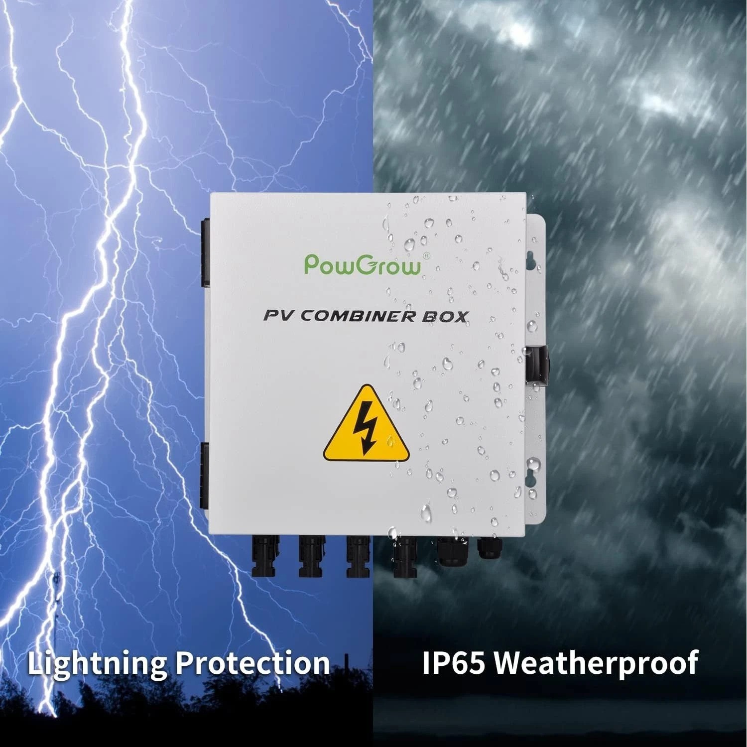 Comprehensive PV Combiner Box with Lightning Protection – Reliable Solar System