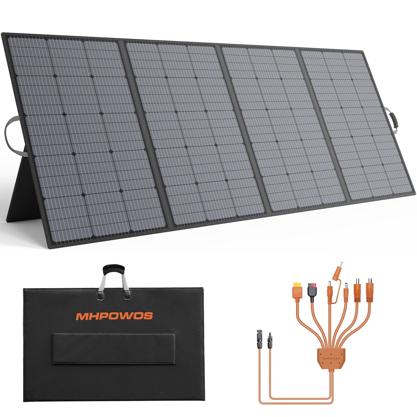 100W 200W 400W Foldable Solar Panel Kit For RV Home Power Station Refurbished
