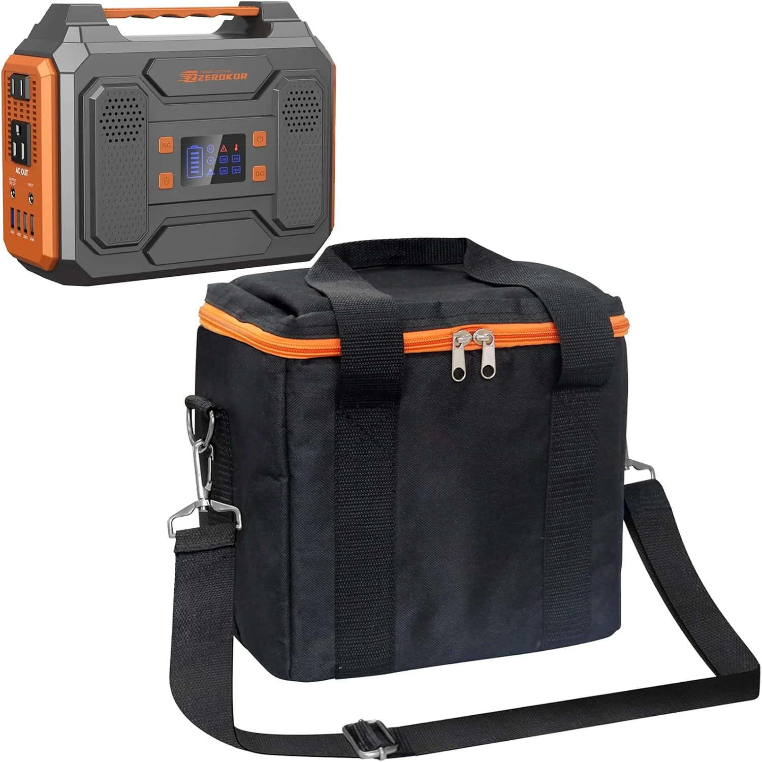 Portable Power Station Generator Carrying Case Compatible With R200 Powe