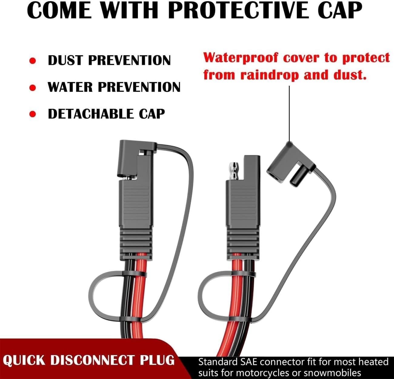 20FT SAE to SAE Extension Cord – Automotive, Solar Power