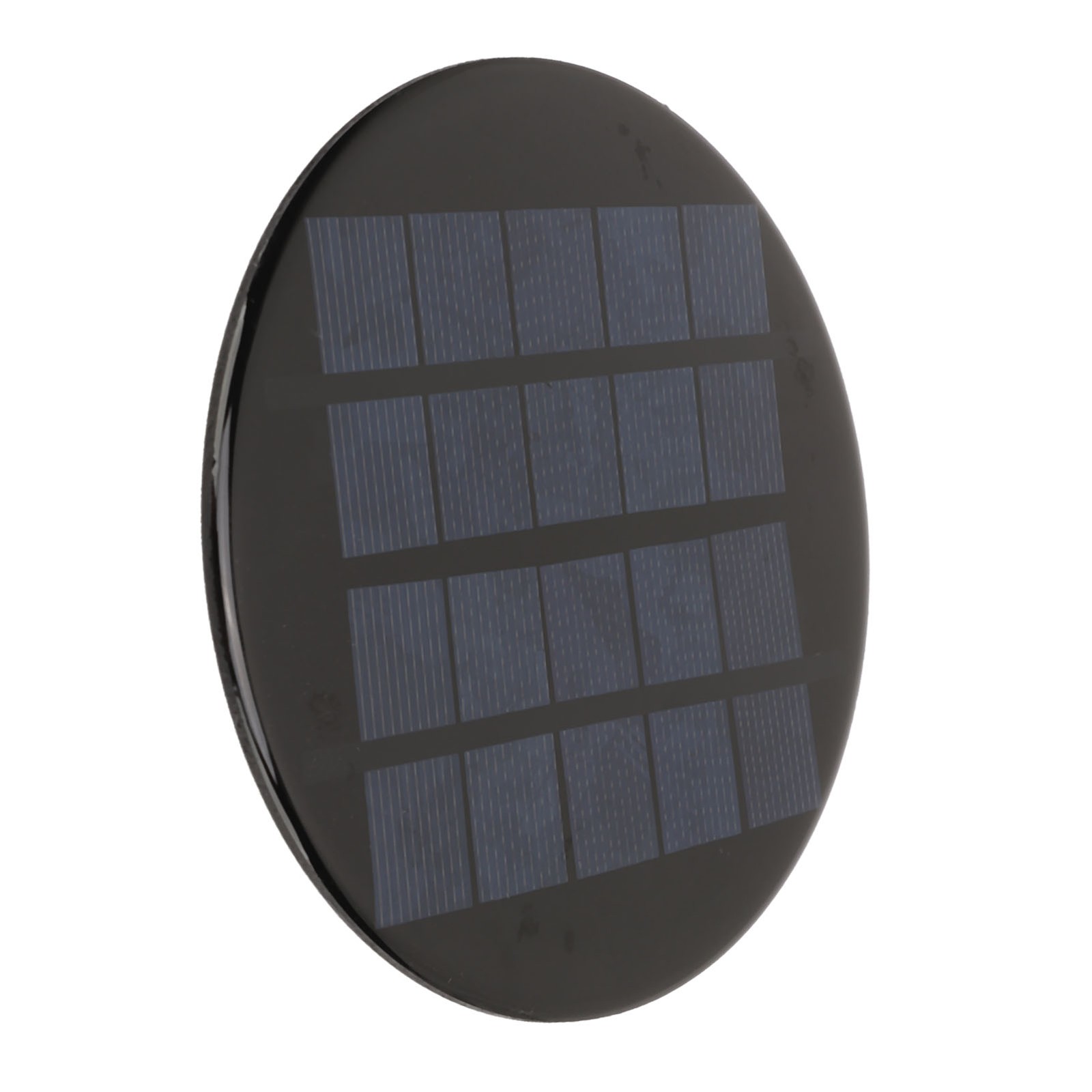 Mini Round Solar Cell Panel 1.1W 5V 120mm Rechargeable 3.7V Battery Smallˇ