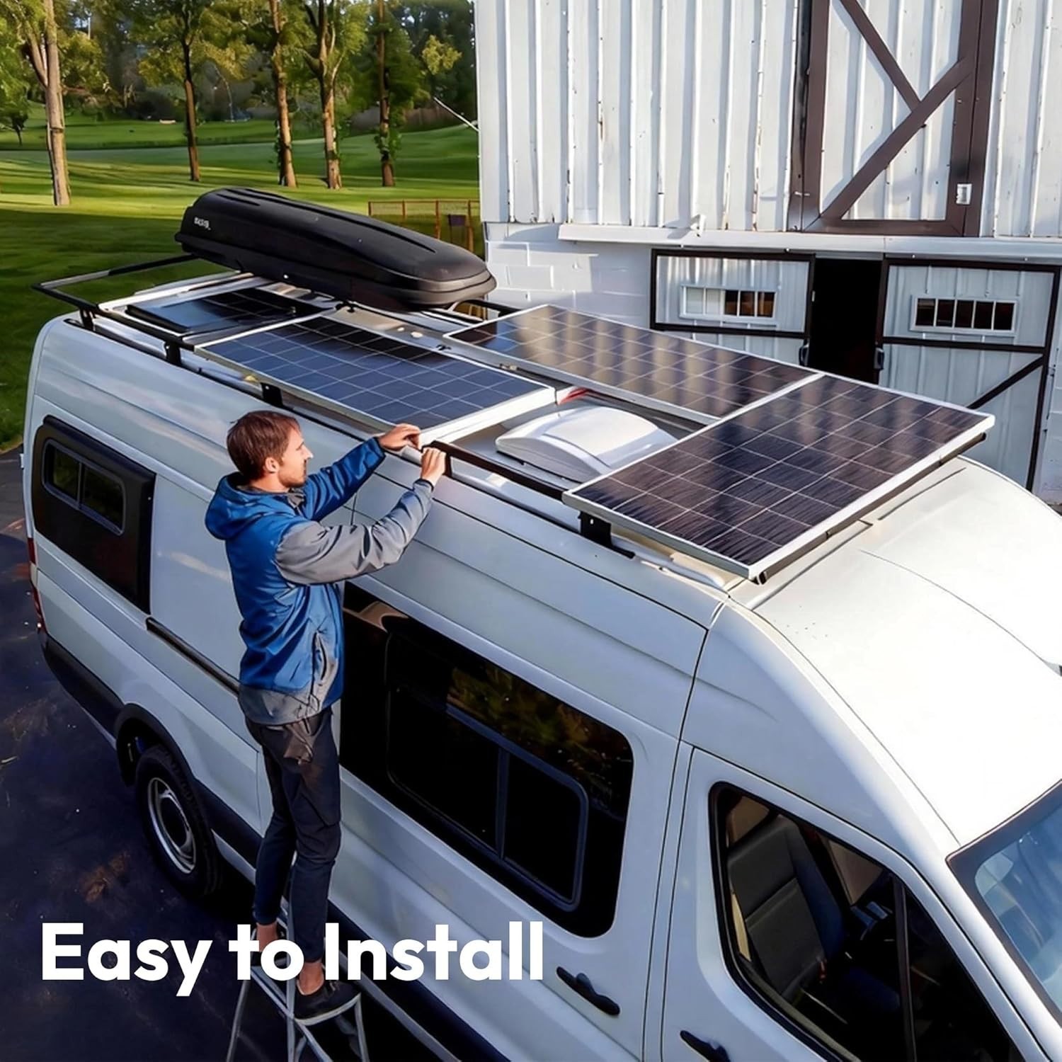 Efficient 100 Watt Solar Panel – Lightweight and Easy Installation for All Uses