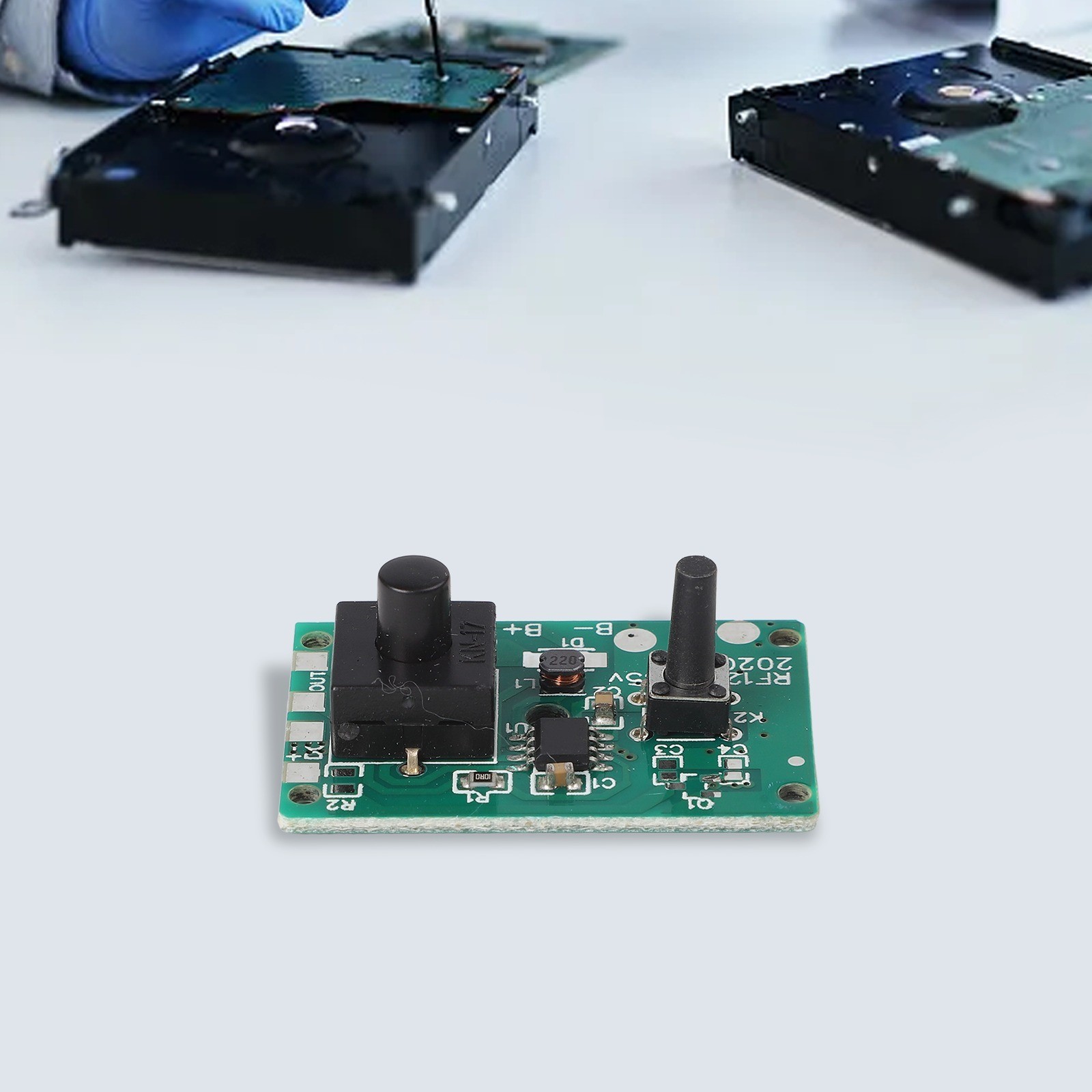 Weatherproof 1 2V Solar Light String Circuit Board for Outdoor Lighting