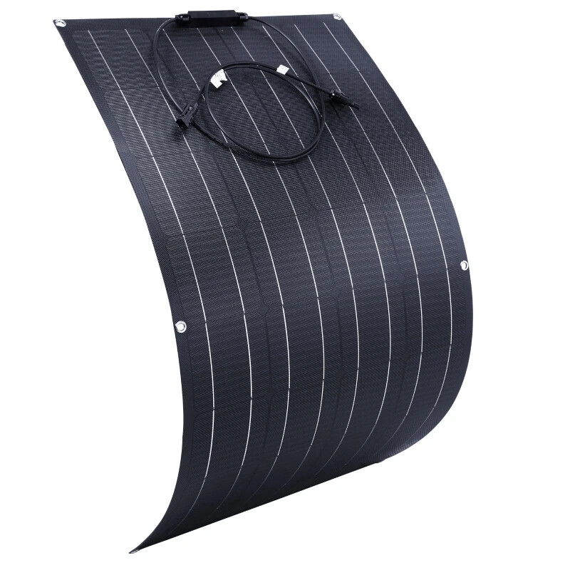 300W 12V Flexible Solar Panel Monocrystalline RV Boat Marine Off Grid Charger