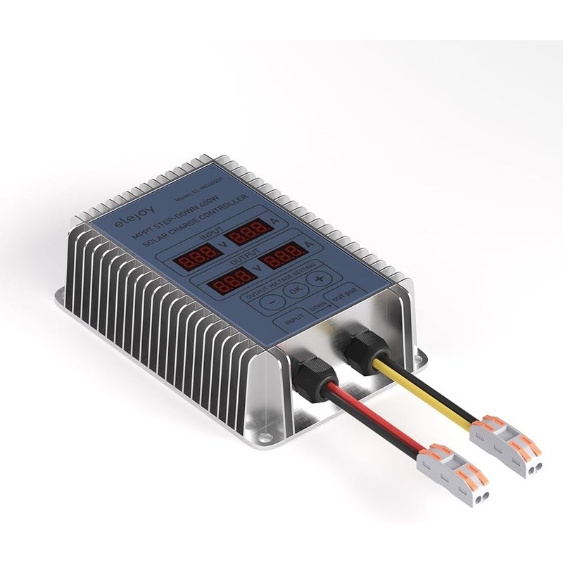High Efficiency MPPT Solar Charge Controller 12V 24V Auto Detection Waterproof