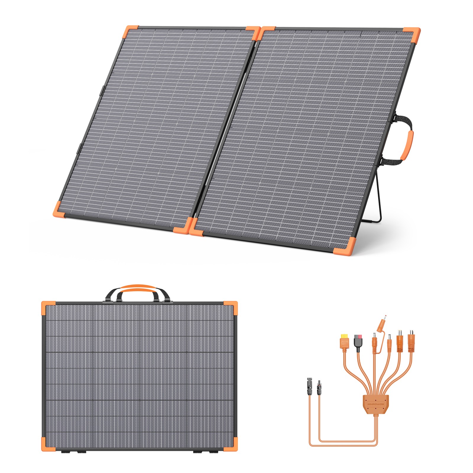 200W 400W Bifacial Solar Panel for BLUETTI Elite 300 Elite 400 Power Station