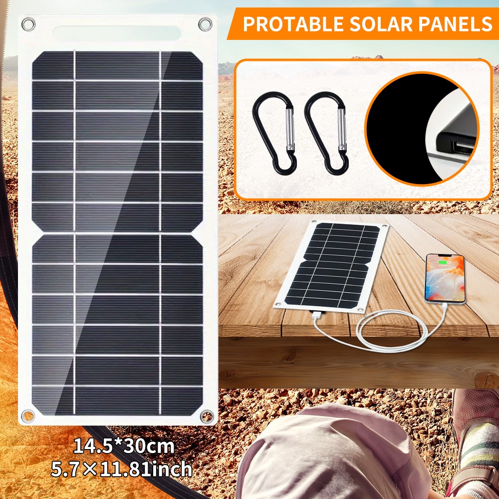5V 10W 15W USB Solar Panel Professional High Efficiency Monocrystalline Silicon