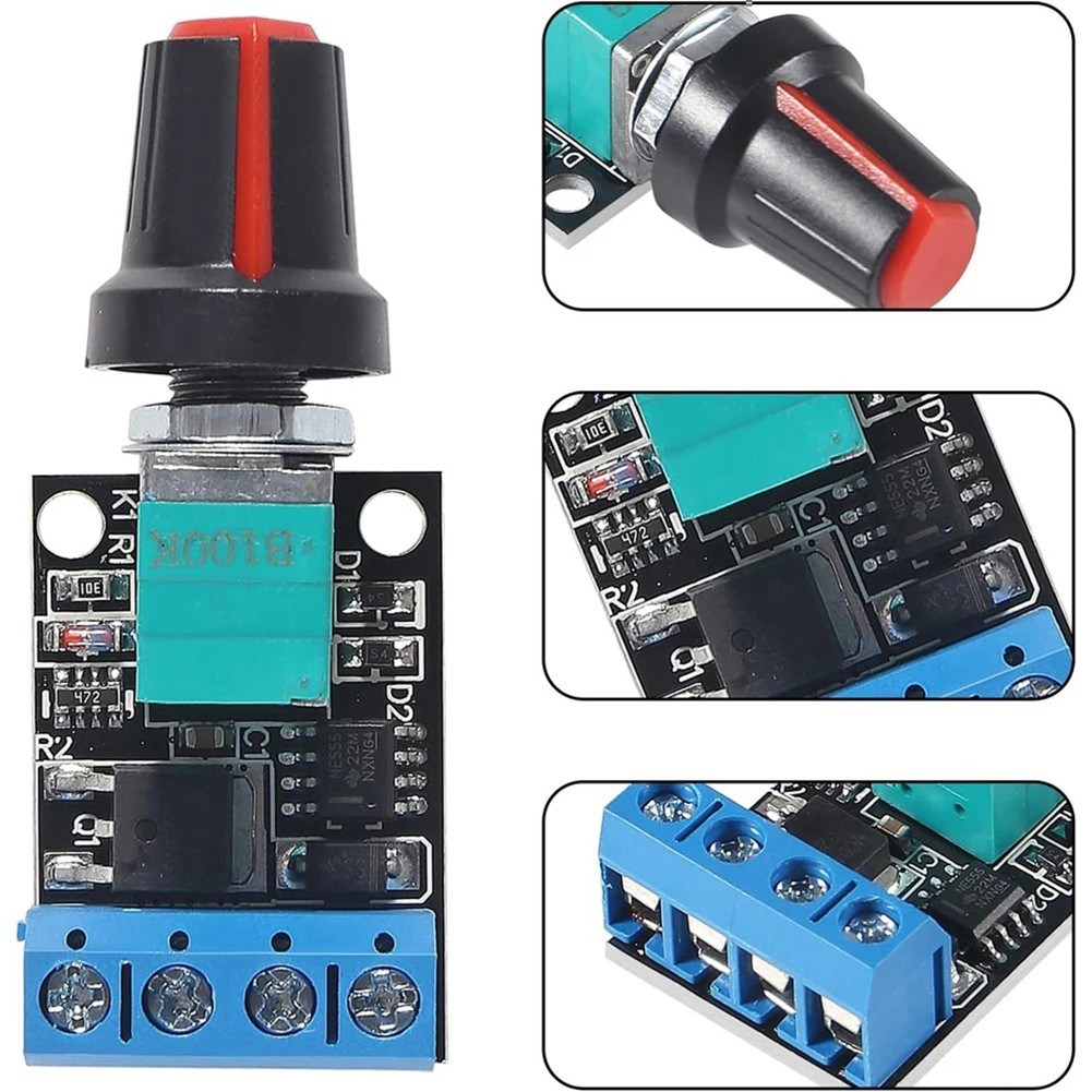 DC Motor Regulator Voltage Regulator 5V To 16V Voltage Range Compact Size