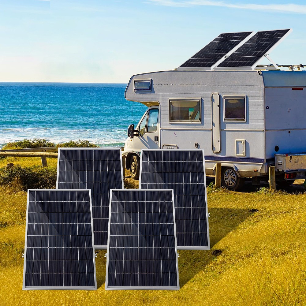 12v 100A Solar Panel Charging Off-Grid RV Camping Home Boat With Controller 20W