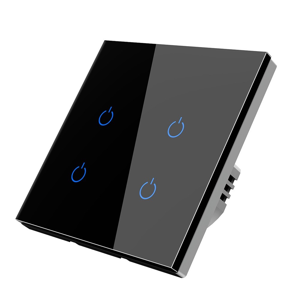 Wireless Touch Light Switch Compatible with RF433 Remotes Sold Separately