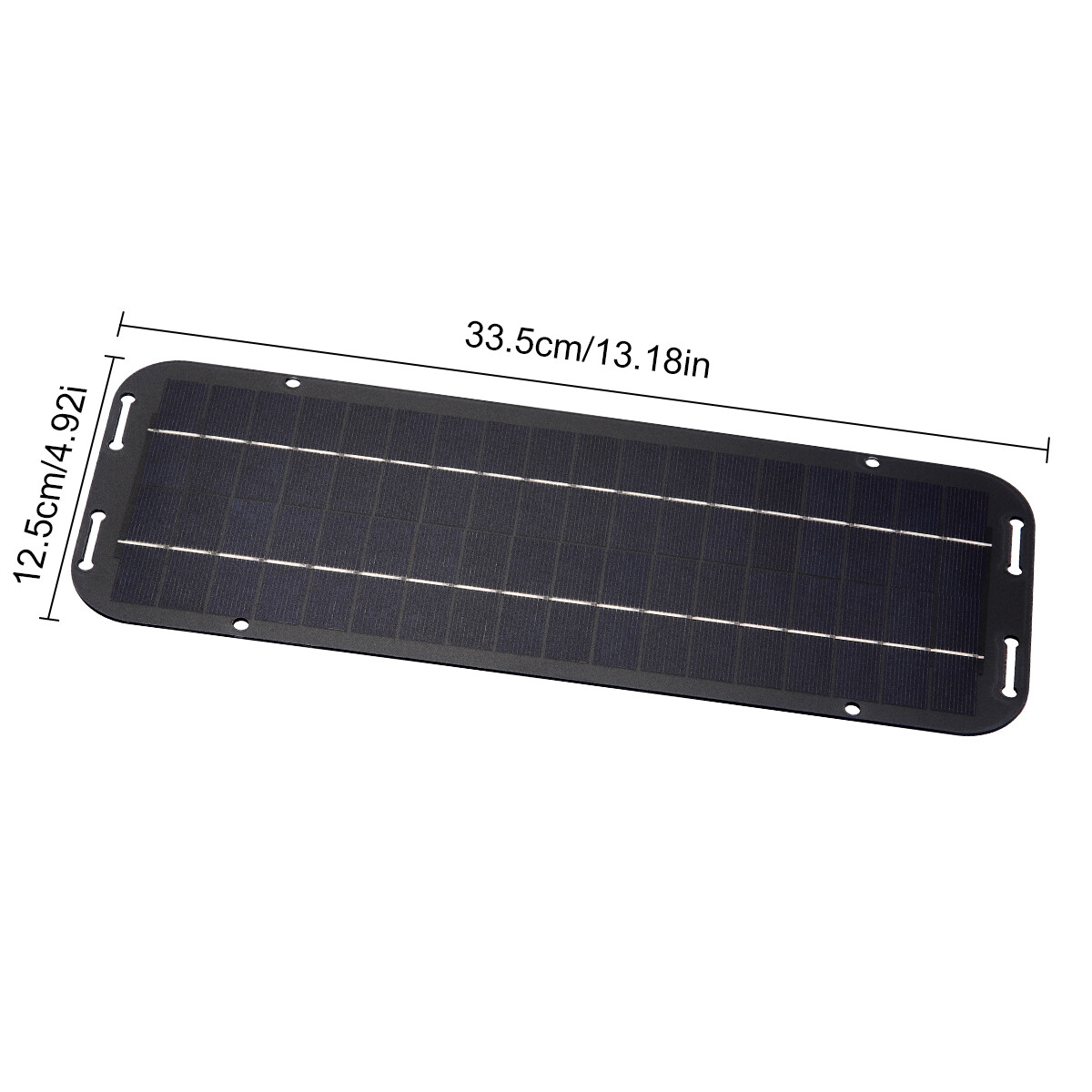 30W 12V Solar Panel Kit Waterproof Trickle Charger Battery Powered For Rv Car